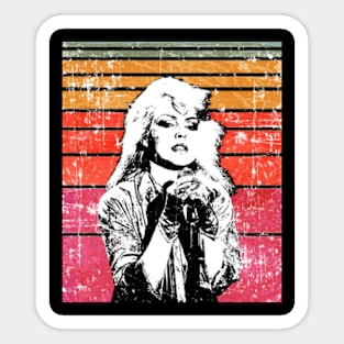 Blondie Retro Vintage Sticker